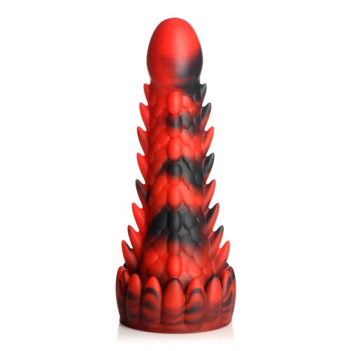 Demon Rising Scaly Dragon Silicone Dildo