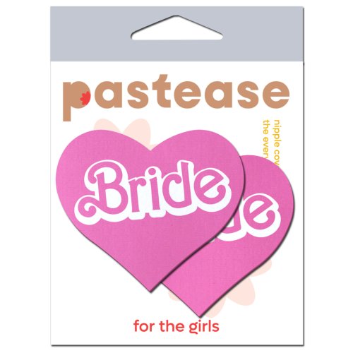 \'Bride\' Doll Pasties Pink Iconic Heart