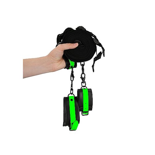 Bed Bindings Restraint Kit -Glow in Dark