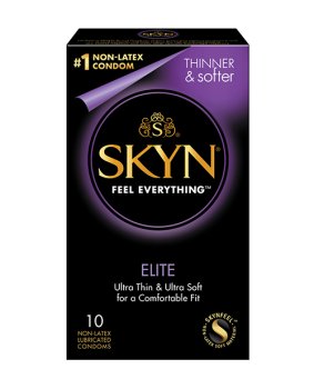Lifestyles SKYN Elite Ultra Thin & Ultra Soft Condoms - Pack of 10