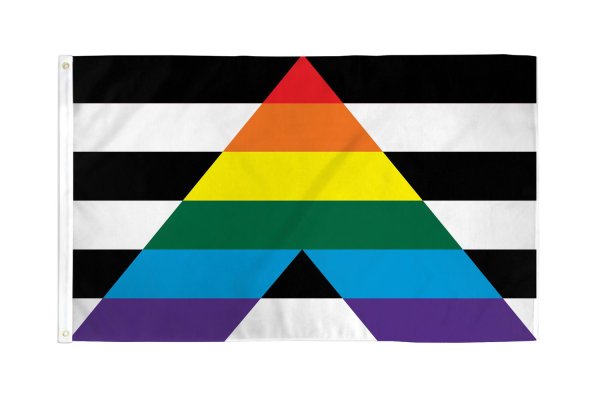 Gay Straight Alliance Flag 3\' X 5\' *