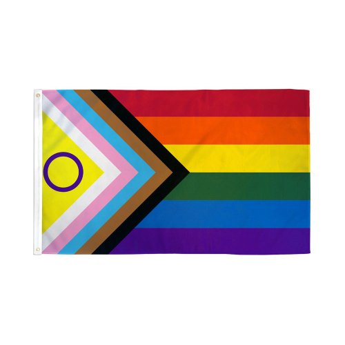 Inclusive Pride Flag 3\'x5\' Polyester
