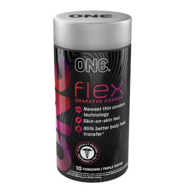 ONE FLEX Graphene Condoms - 10 pk