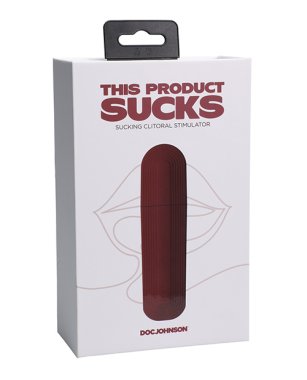 This Product Sucks Lipstick Suction Toy - Red