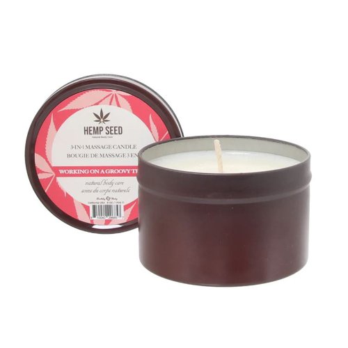 Hemp Seed 3-in-1 Massage Candle - Groovy