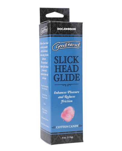 GoodHead Slick Head Glide - 4 oz Cotton Candy