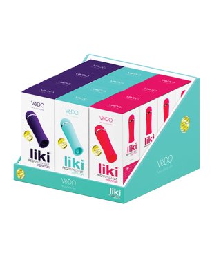 VEDO LIKI FLICKER VIBE 12PC ASSORTED DISPLAY