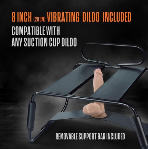 Temptasia - Surrender Sex Chair - Black