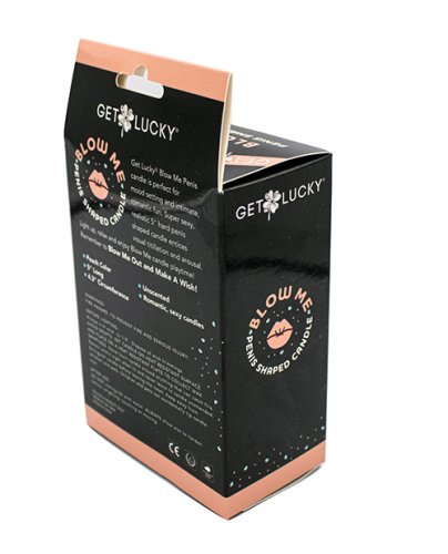 Get Lucky 5\" Blow Me Penis Candle - Peach