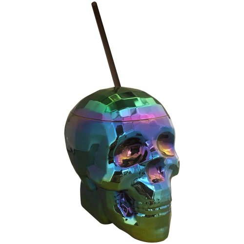 Oil-Slick Skull Cup 22oz