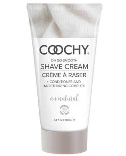 COOCHY SHAVE CREAM AU NATURAL 3.4 OZ