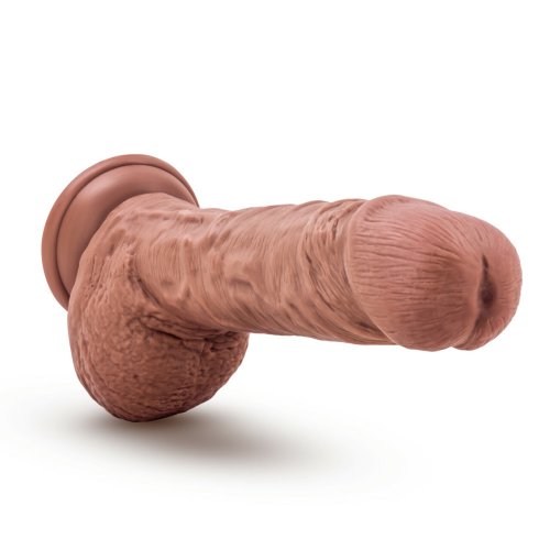 AU NATUREL BIG BILLY 9IN DILDO MOCHA