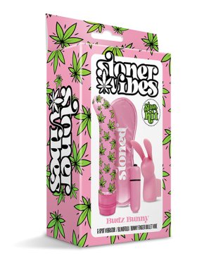Stoner Vibes Budz Bunny Stash Kit - Pink
