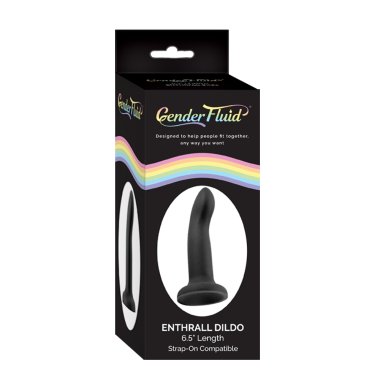 Gender Fluid Enthrall 6.5" Dildo - Black