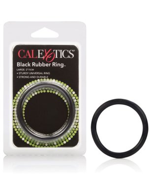 Black Rubber Ring - Large
