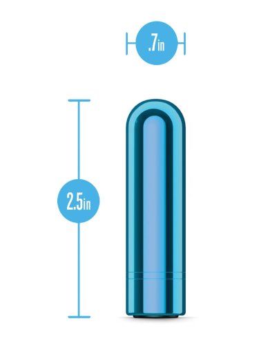 KOOL VIBES - RECHARGEABLE MINI BULLET - BLUEBERRY