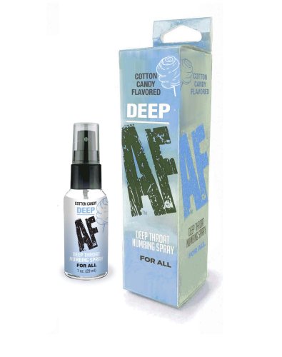 DEEP AF DEEP THROAT SPRAY COTTON CANDY 1OZ