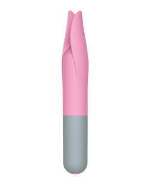 Rock Candy Cherry Flicker Clit Tickler - Pink/Grey