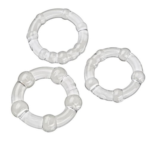 CLOUD 9 COCKRING COMBO BEADED CLEAR