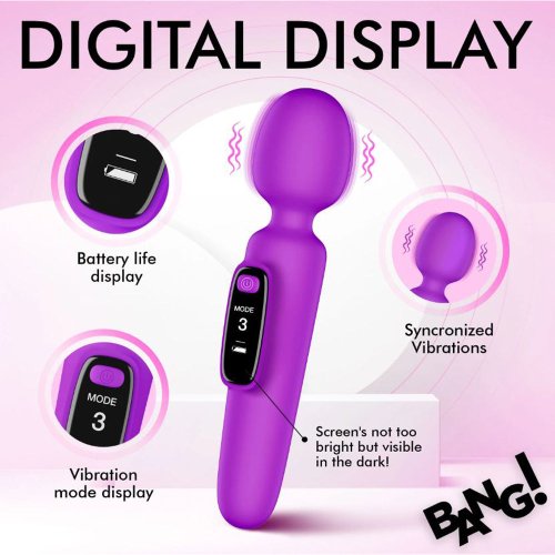 Bang! Digital Silicone Wand