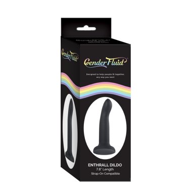 Gender Fluid Enthrall 7.8" Dildo - Black