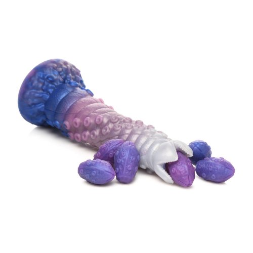 Tenta-Queen Ovipositor Large Dildo &Eggs