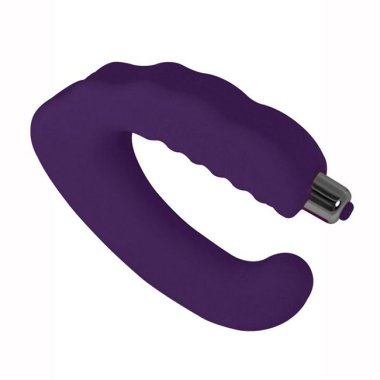 Rocks-Off Rock Chick Silicone Vibrator Purple (Colour - Purple)
