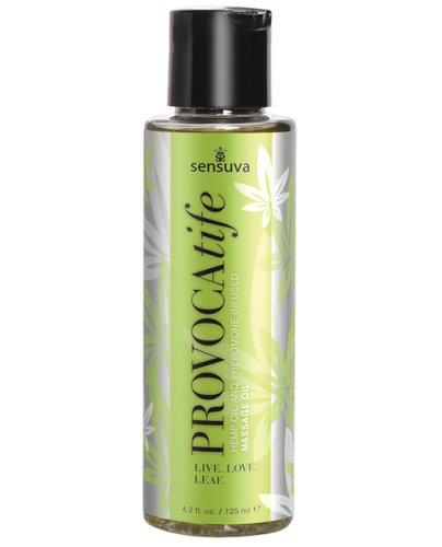 PROVOCATIFE CANNABIS OIL & PHEROMONE INFUSED MASSAGE OIL 4.2 OZ