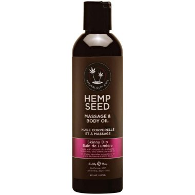 Hemp Seed Mass/Body Oil - Skinny Dip 8oz