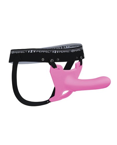 Perfect Fit Zoro 6.5\" Strap On w/Case - Pink