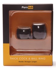 Porn Hub Thick Cock & Ball Ring