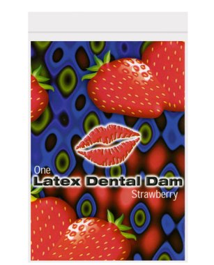 Trust Dam Latex Dental Dam - Strawberry