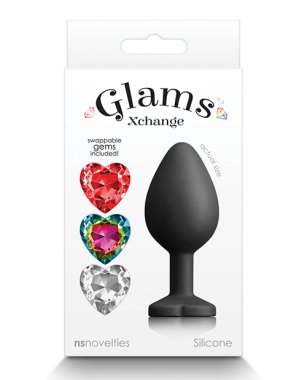 Glams Xchange Heart Gem - Medium