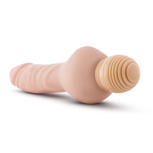 X5 PLUS MR RIGHT NOW BEIGE VIBRATING DILDO