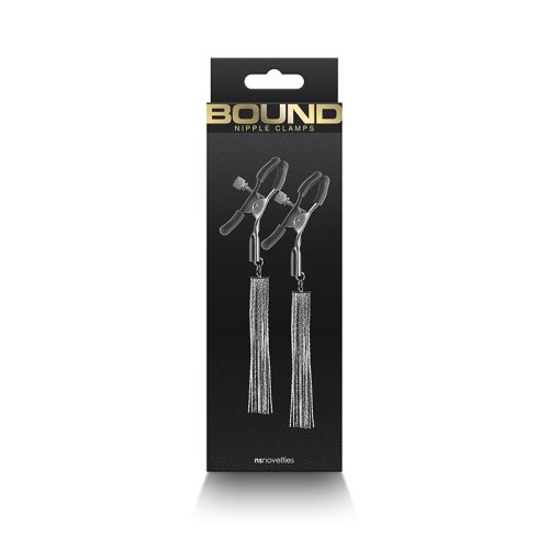 Bound Nipple Clamps - D2 - Gunmetal