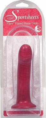 SEDEUX INFLAREIN SILICONE DILDO RED PEARL