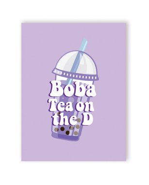 Boba D Greeting Card