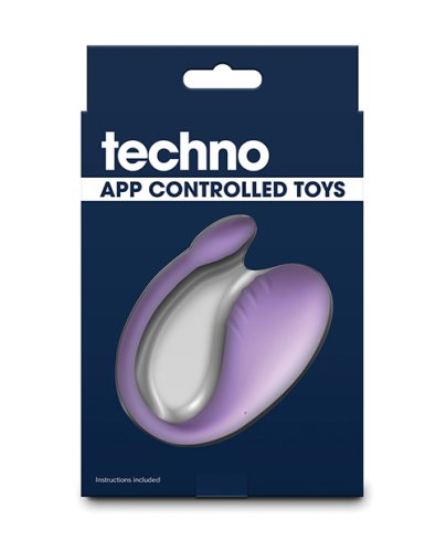 Techno Rave App Controlled Kegel Vibrator - Purple