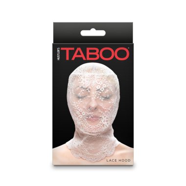 Hustler Taboo - Lace Hood - White