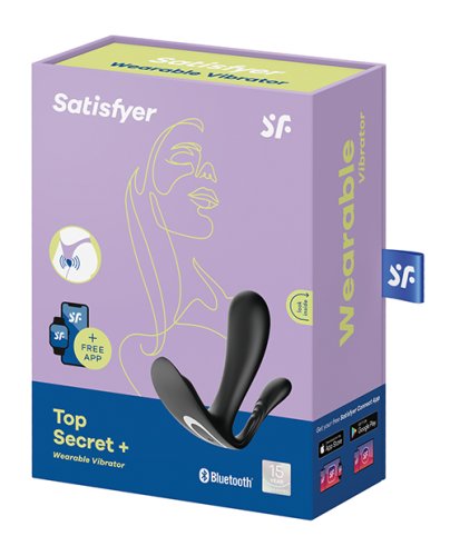 SATISFYER TOP SECRET + BLACK (NET)