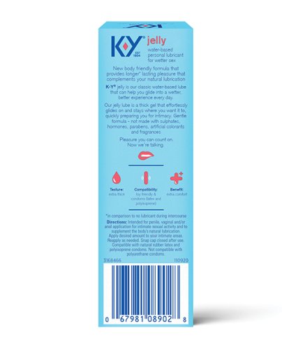 K-Y JELLY 2 OZ TUBE