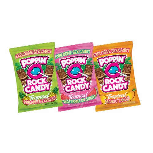 Popping Rock Display 36pk - Tropical Sum