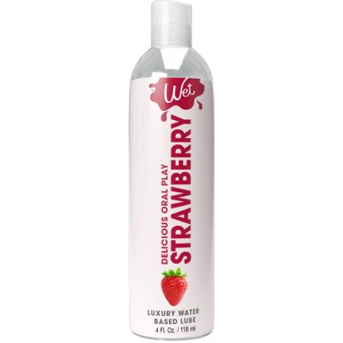 WET STRAWBERRY ORAL 4 OZ