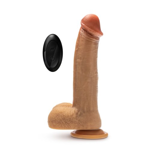 DR SKIN SILICONE DR PHILLIPS 8.5IN THRUSTING DILDO TAN