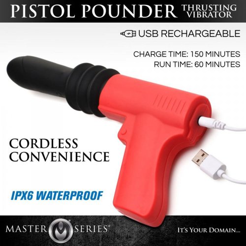 Thrusting Pistola Vibrator