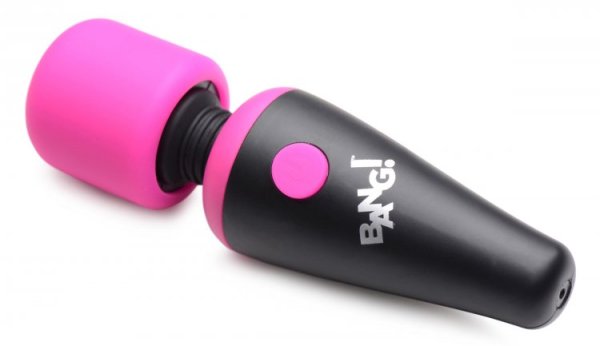 BANG! 10X VIBRATING MINI WAND PINK