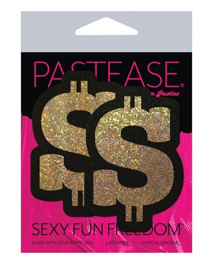 Pastease Premium Glitter Dollar Sign - Gold O/S