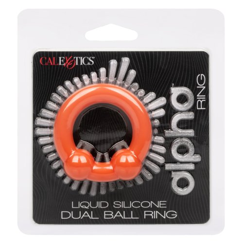 ALPHA LIQUID SILICONE DUAL BALL RING