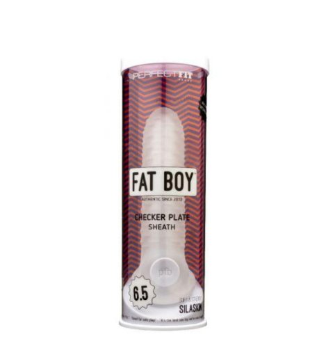 Fat Boy™ Textured Sheath 6.5\" - Clear