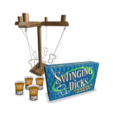 Swinging Dicks Drinkin Game/Shot Glasses